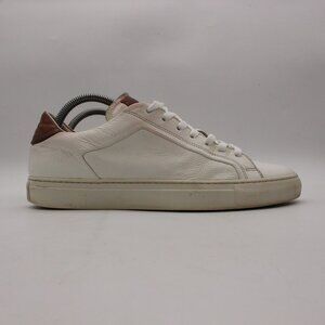 To Boot New York Adam Derrick Carlin Sneakers Men's 8 White Leather Shoes Italy